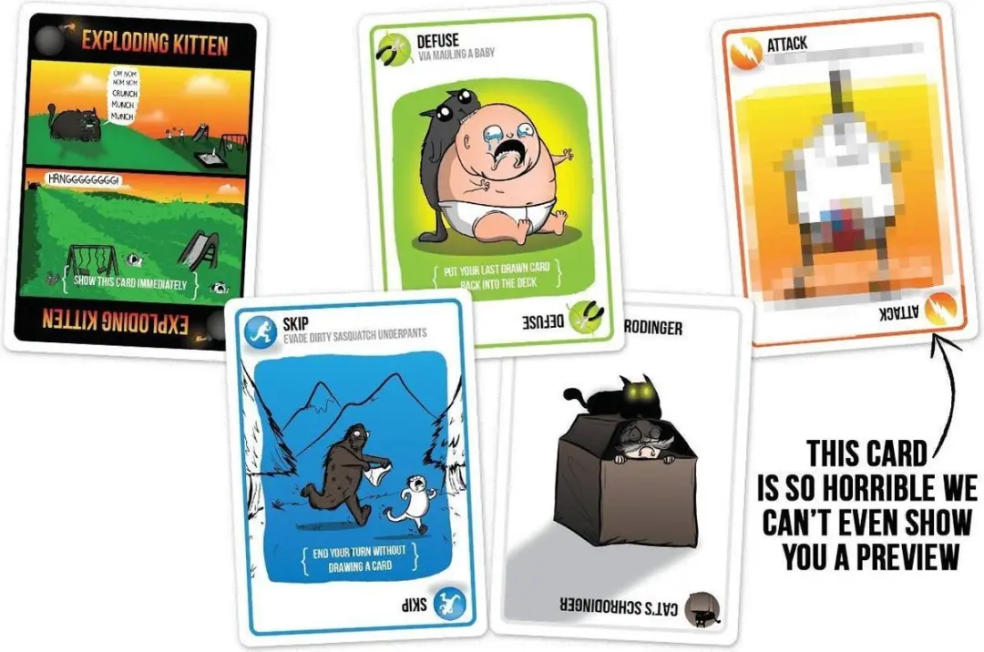 Exploding Kittens NSFW Edition EKG-NSFW1-1 Kaartspel - 2-5 Spelers
