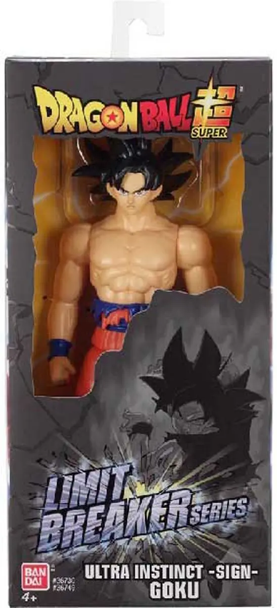 Bandai Dragon Ball Super Limit Breaker Giant Figure Ultra Instinct Goku 30cm