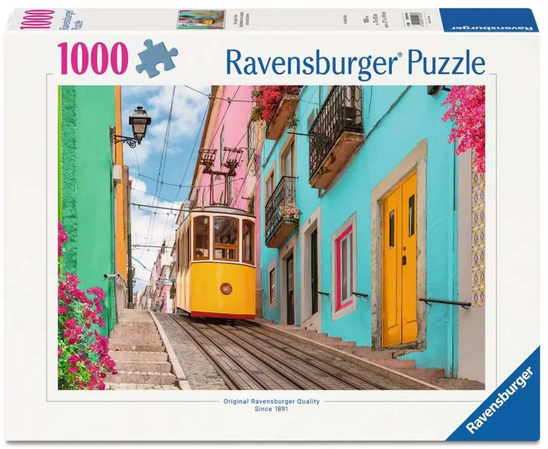 Ravensburger The Lisbon Tram Puzzel 1000 Stukjes