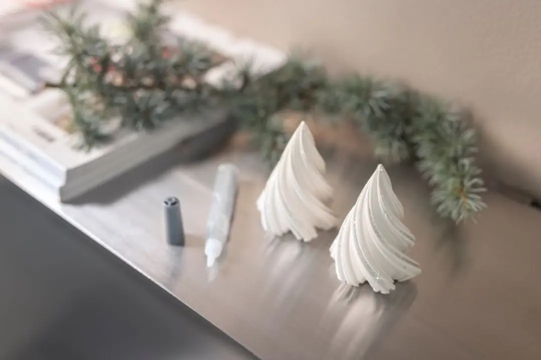 Creativ Company Kerst Knutselset Hars Gieten - Meerkleurig - 2 Stuks