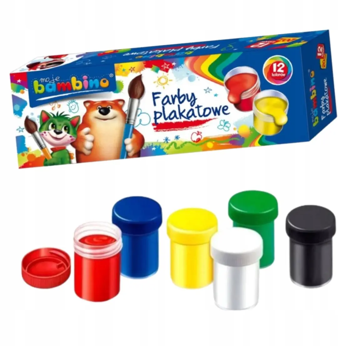Bambino Plakkaatverf Set