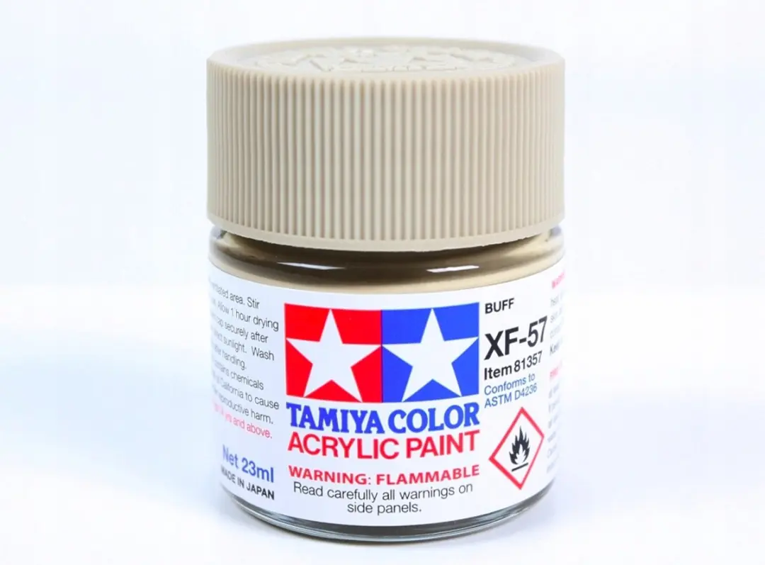 Tamiya Acrylverf Buff Mat 23ml