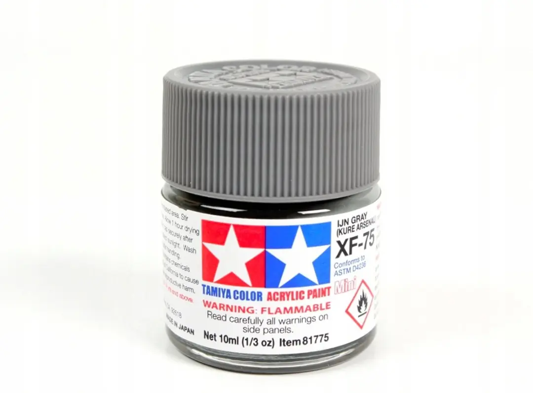 Tamiya Acrylverf IJN Grey Mat 10ml XF-75