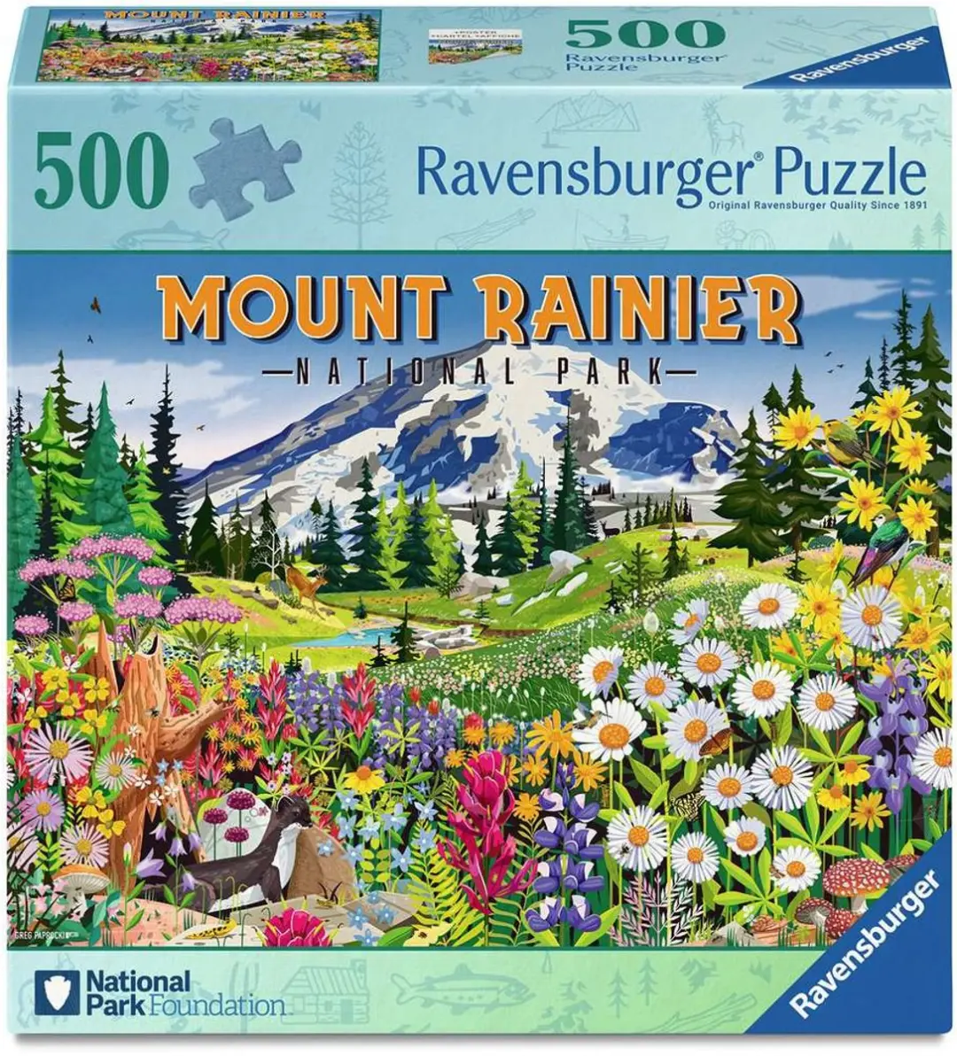 Ravensburger Mount Rainier National Park Puzzel 500 Stukjes