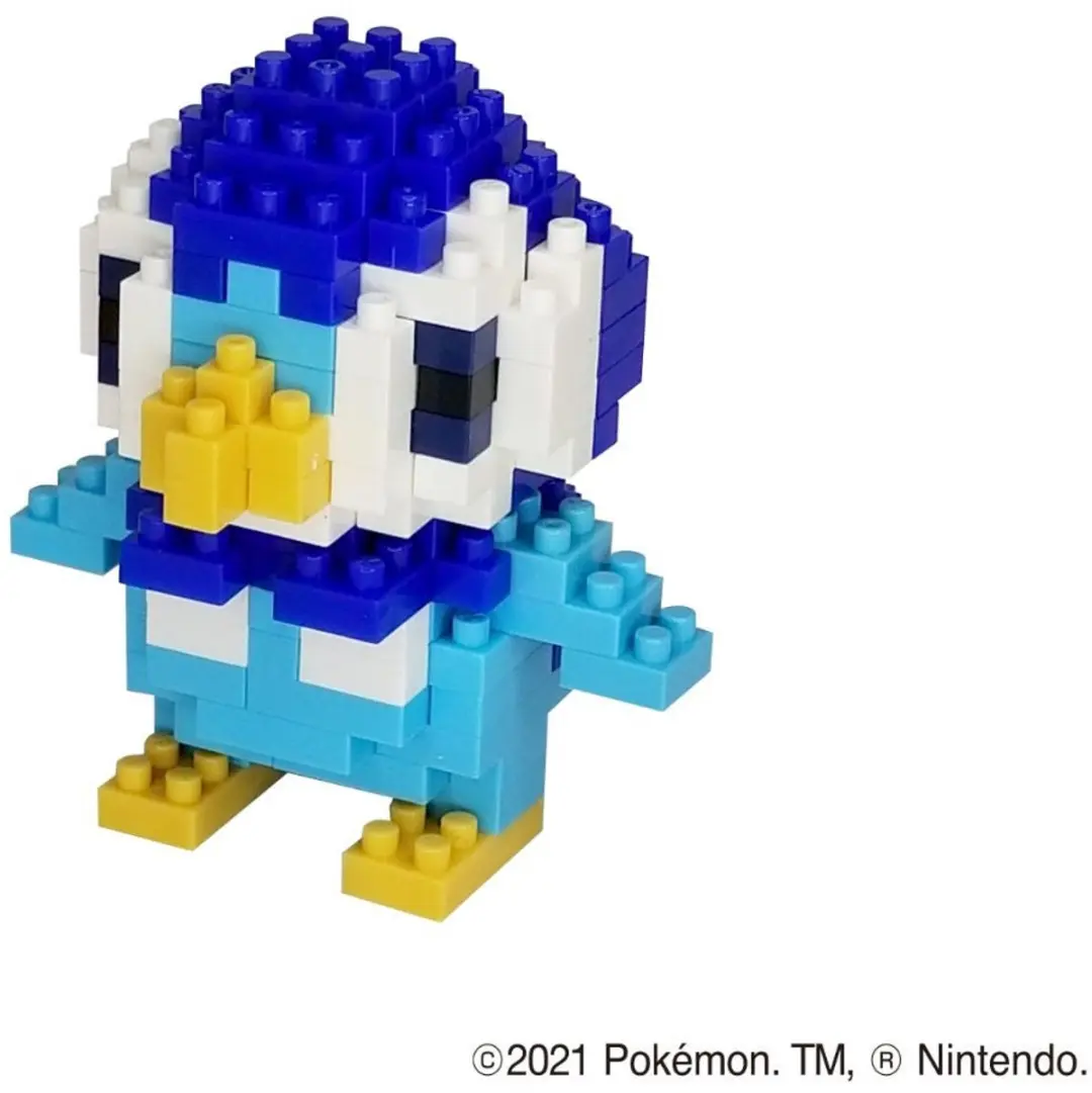Bandai Nanoblock Piplup Pokémon Bouwset