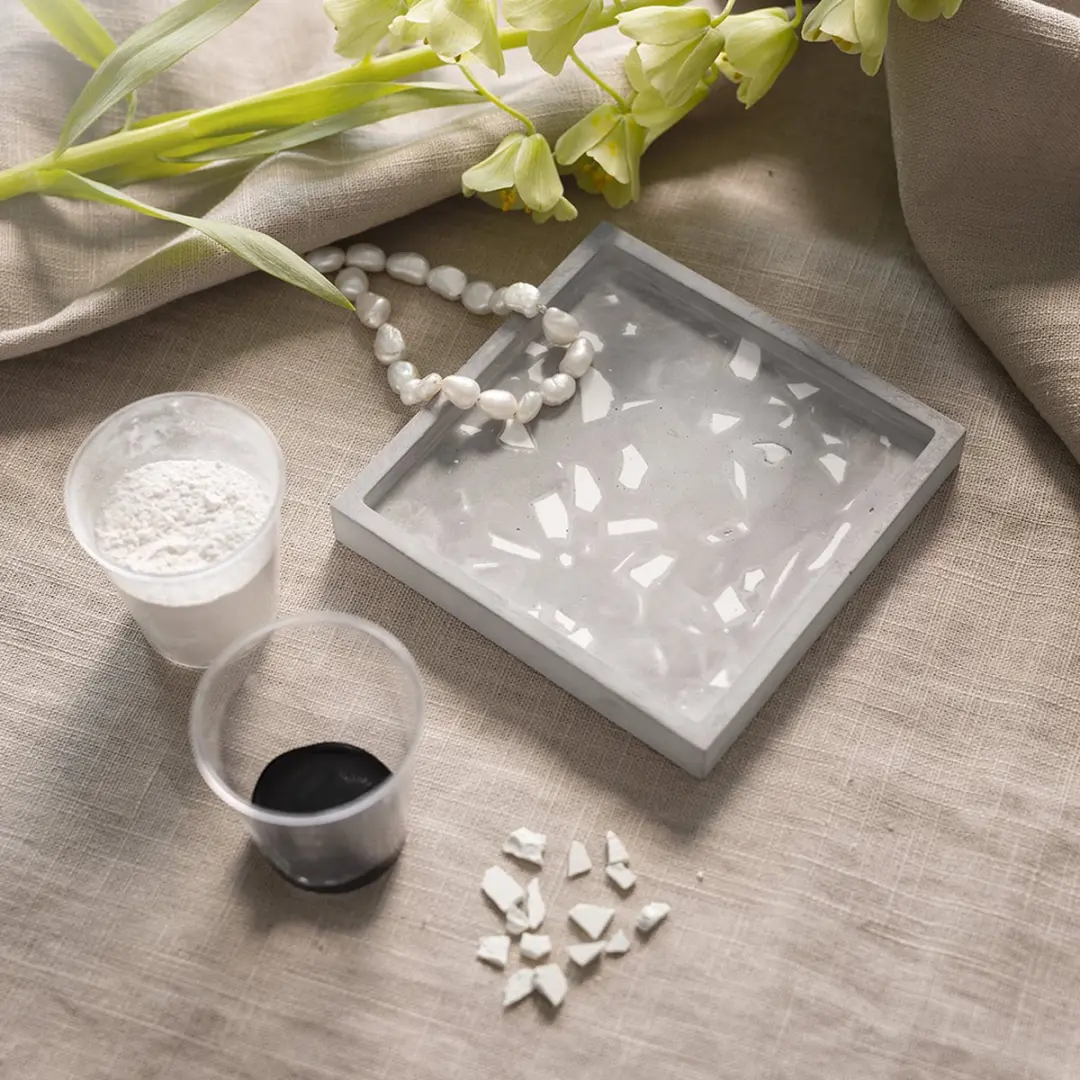 Creativ Company Harsgietset Terrazzo - Dienblad - afbeelding 2 van 5