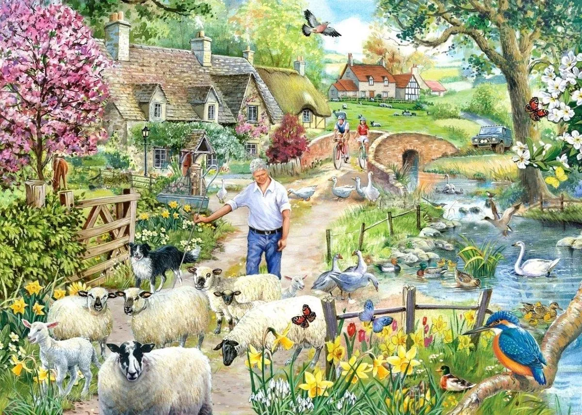 House Of Puzzles Shepherd's Lane Legpuzzel 1000 Stuks