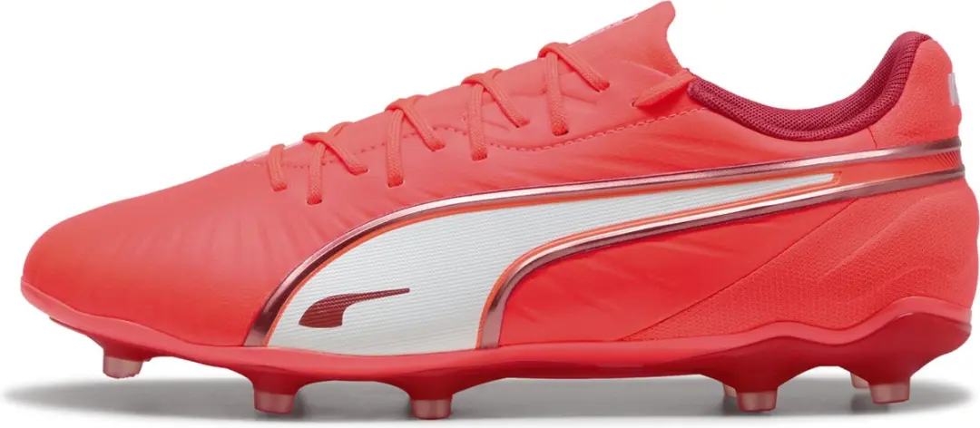 PUMA King Match FG/AG Sportschoenen Glowing Red - 45 - afbeelding 3 van 6