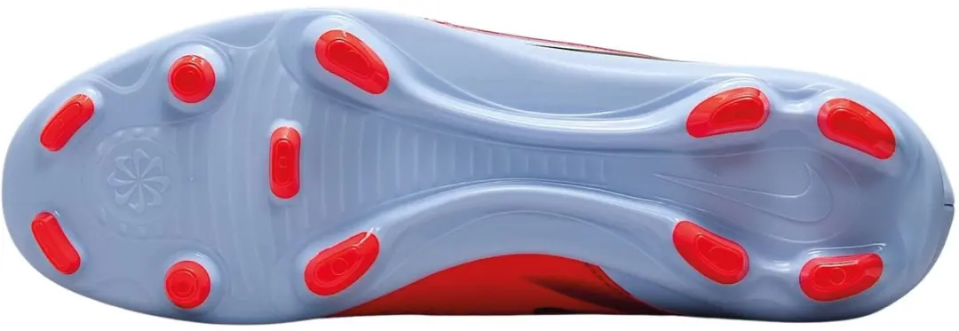 Nike Phantom 6 Low Club Voetbalschoenen - 43 - Lichtblauw/Rood - afbeelding 4 van 6