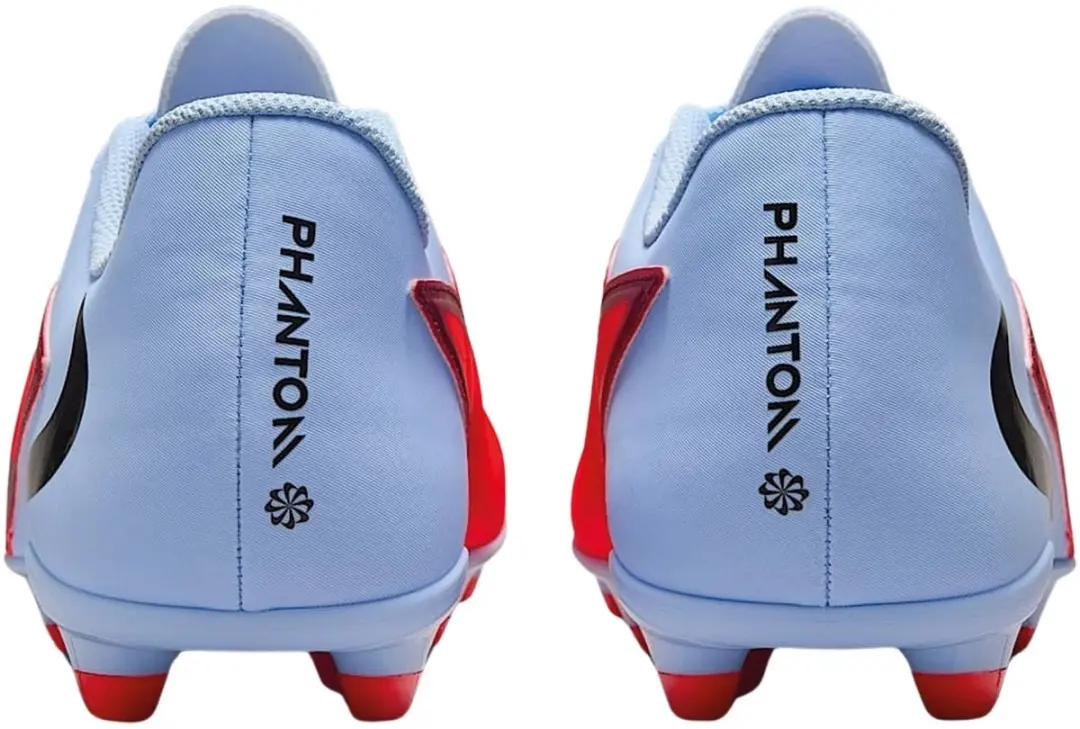 Nike Phantom 6 Low Club Voetbalschoenen - 43 - Lichtblauw/Rood - afbeelding 3 van 6