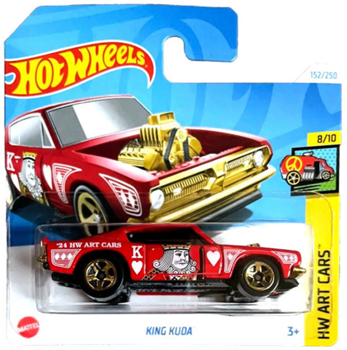 Hot Wheels King Kuda Art Car 1:64