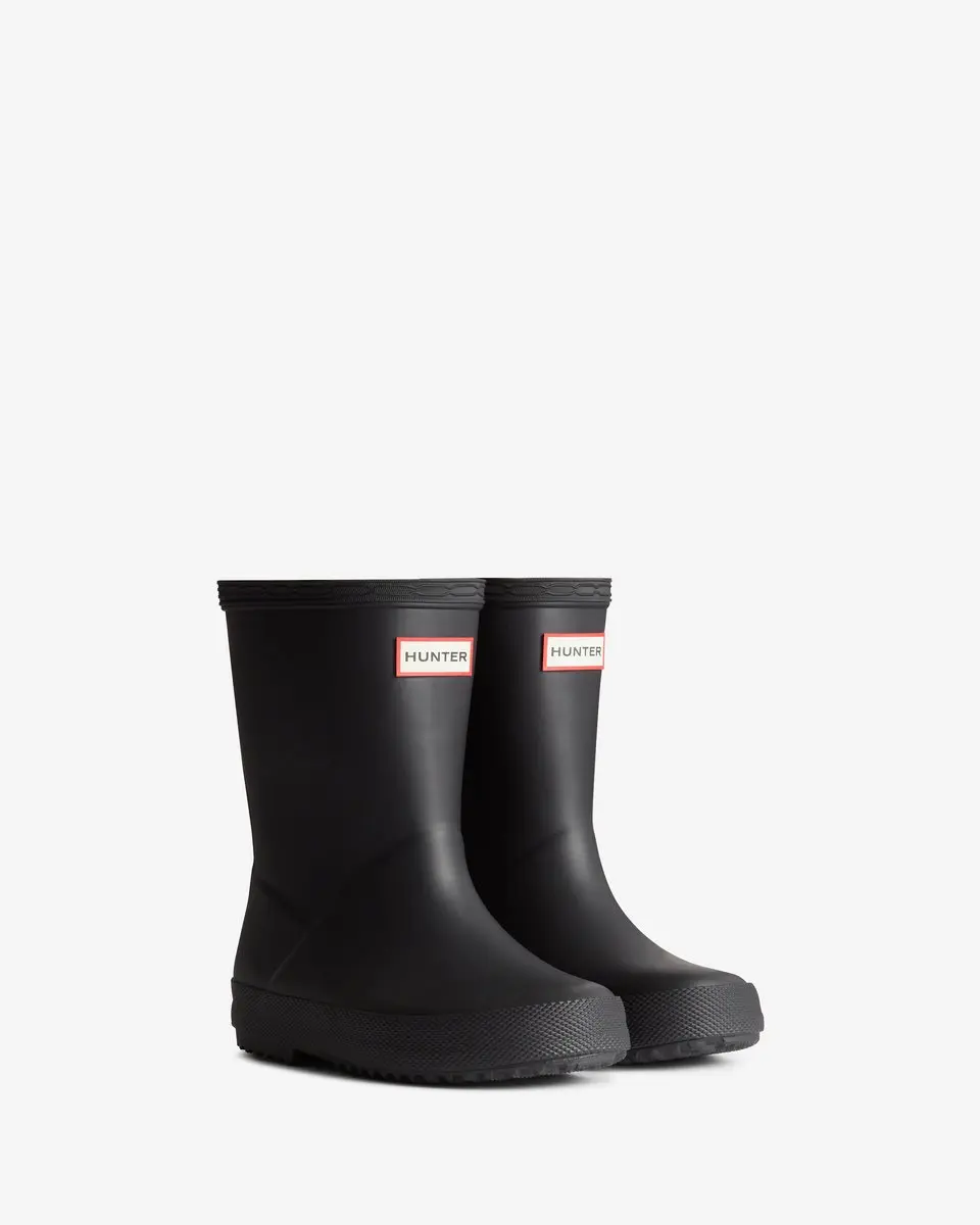 Hunter First Boot Unisex Regenlaarzen - Zwart