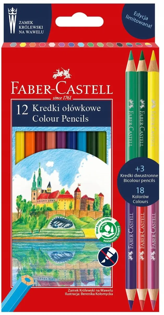 Faber-Castell Tekenpotloden Kasteel Editie - 30 Stuks