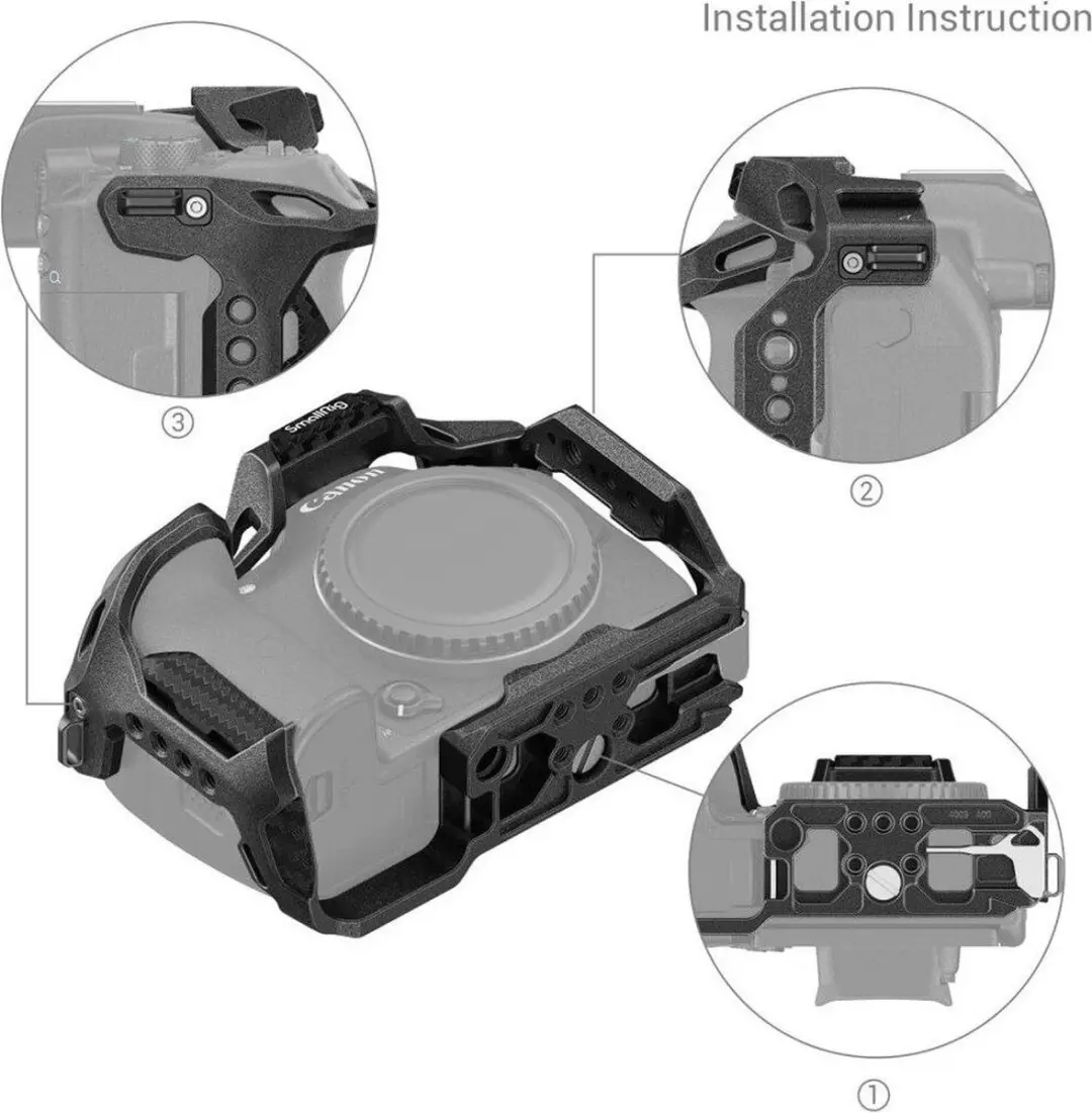 SmallRig 4003 “Black Mamba” Cage for Canon EOS R7