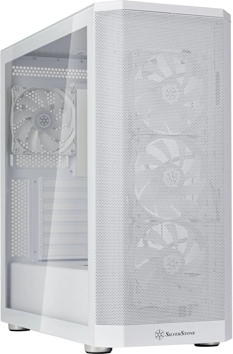 SilverStone FARA 514X Midi Tower - Wit