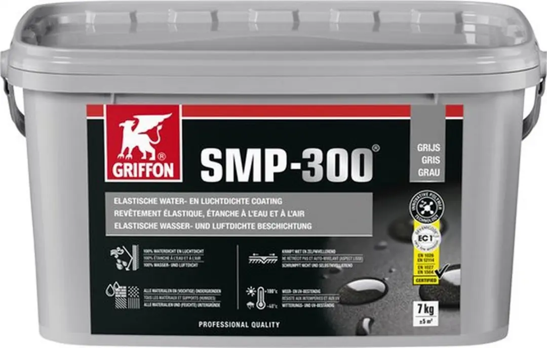 Griffon smp-300 grijze Water- en Luchtdichte Coating 7kg