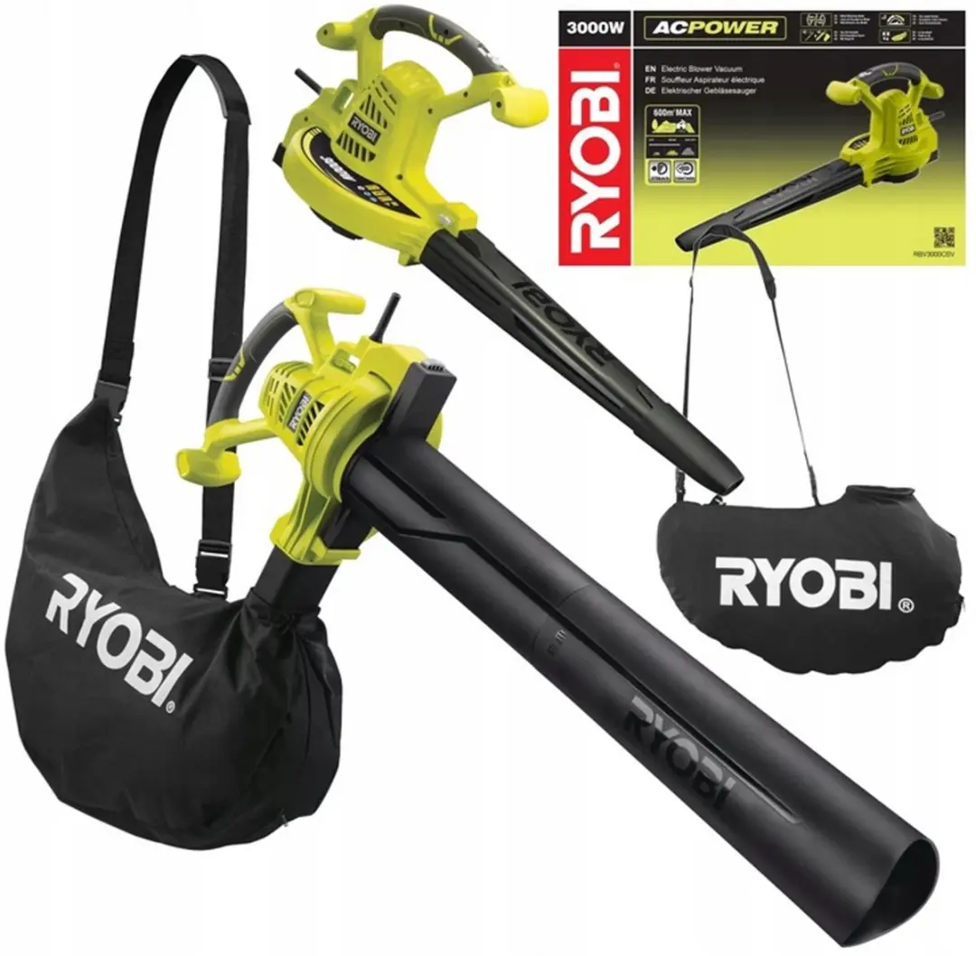 Ryobi RBV3000CSV Bladblazer 3000W - 45L - afbeelding 2 van 6