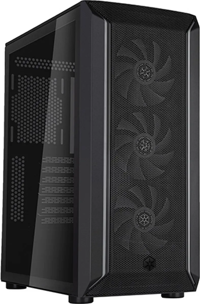 SilverStone FARA 511Z Midi Tower - Zwart