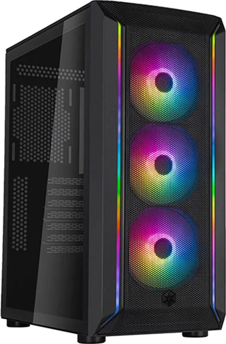 SilverStone FARA 511Z Midi Tower - Zwart