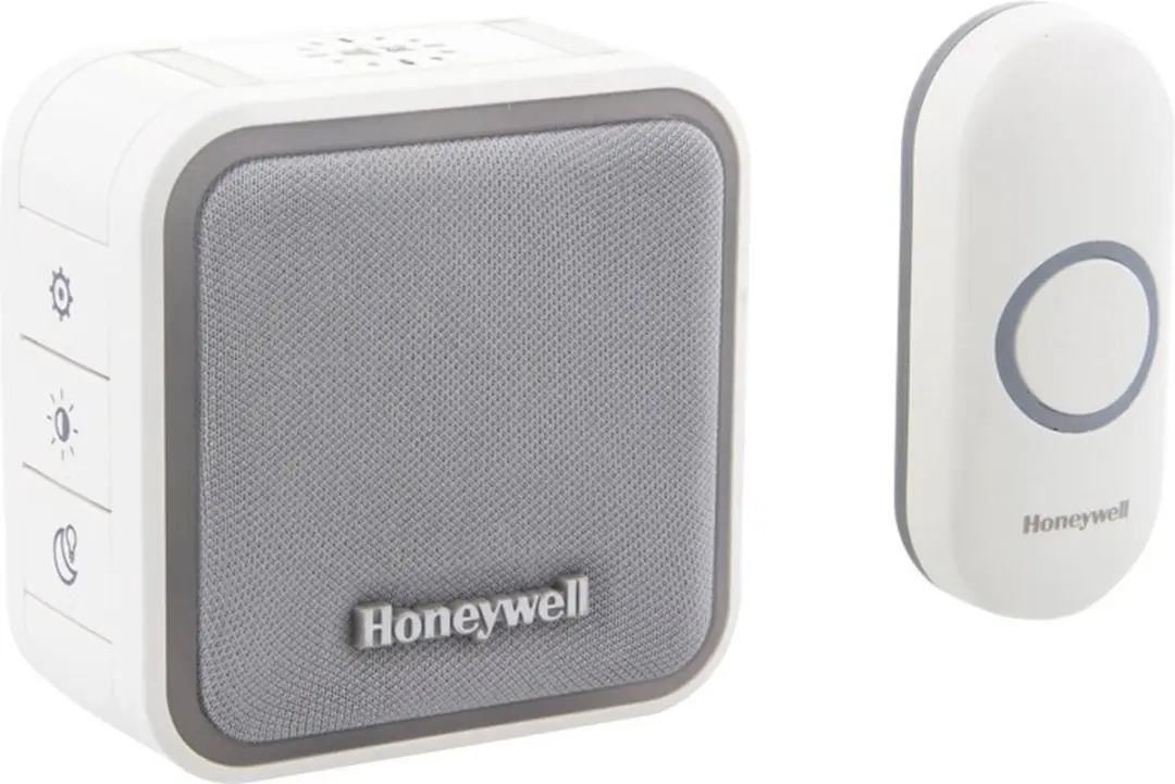 Honeywell DC515NP2 Draadloze Halogeen Gong - 6 Melodieën - Wit