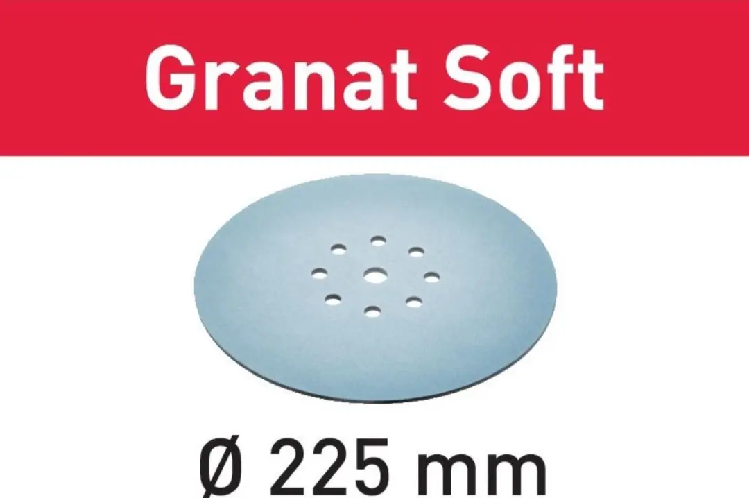 Festool STF D225 P400 Granat Soft Schuurschijf VE=25