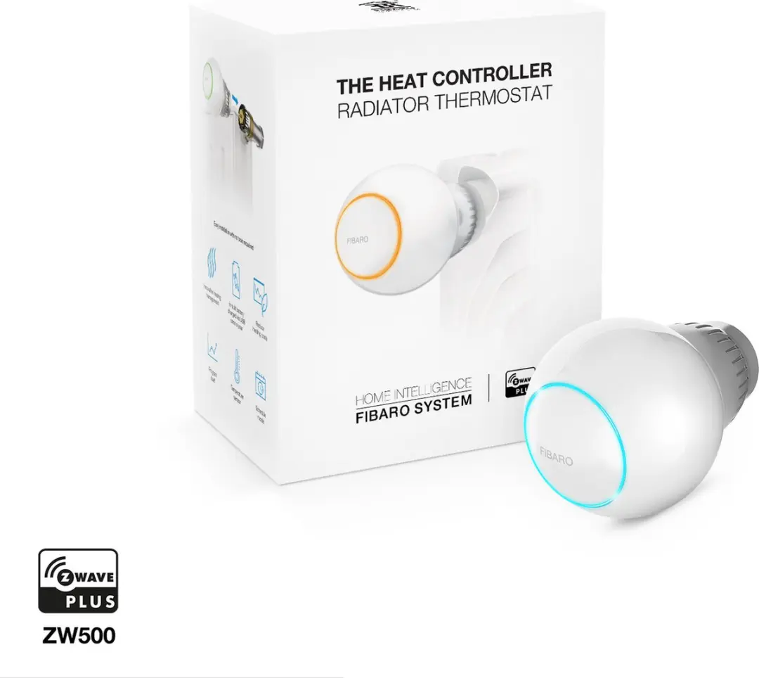 Fibaro The Heat Controller FGT-001 Slimme Thermostaatkraan - Wit - afbeelding 5 van 6