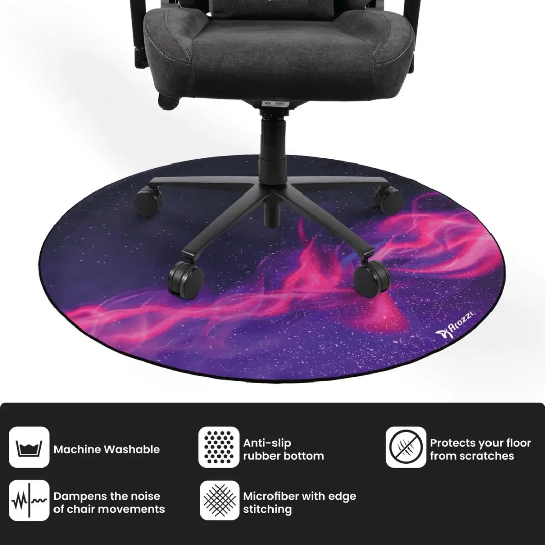 Arozzi Zona Round Vloerbeschermer Ø121cm - Galaxy