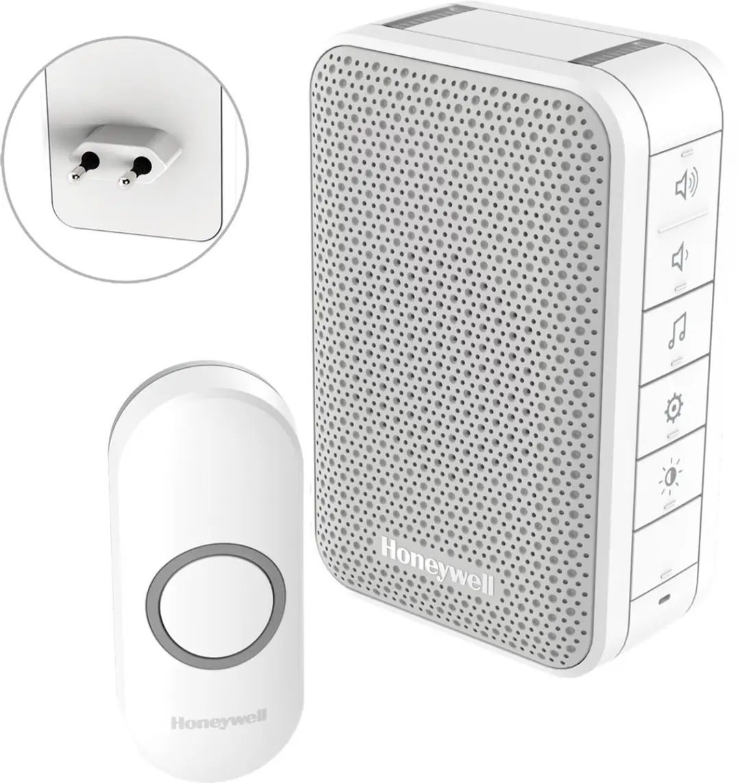 Honeywell Home DC313NP2 Draadloze Deurbel - Wit