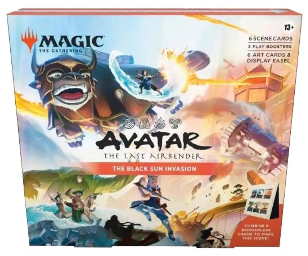 Magic The Gathering Avatar The Last Airbender Black Sun Invasion Box