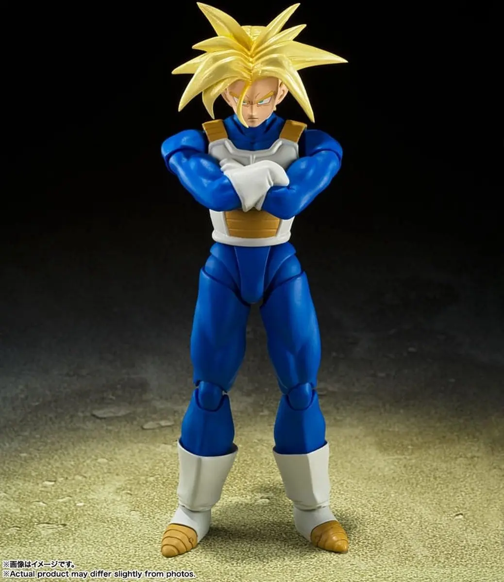Bandai Tamashii Nations Dragon Ball Z S.H. Figuarts Super Saiyan Trunks Infinite Latent Super Power - 14cm
