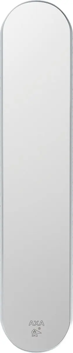 AXA 6664 Veiligheidsschild Oval Plus buiten blind F1