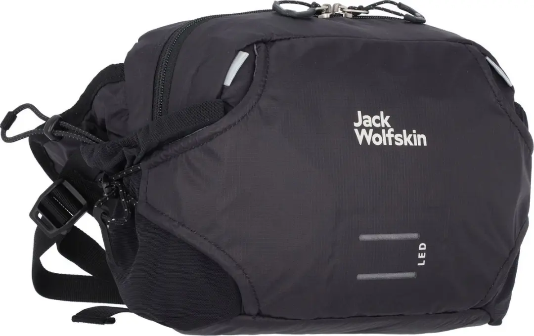 Jack Wolfskin Velo Trail Heuptas 12L - 5 Vakken - Flash Black - afbeelding 4 van 6