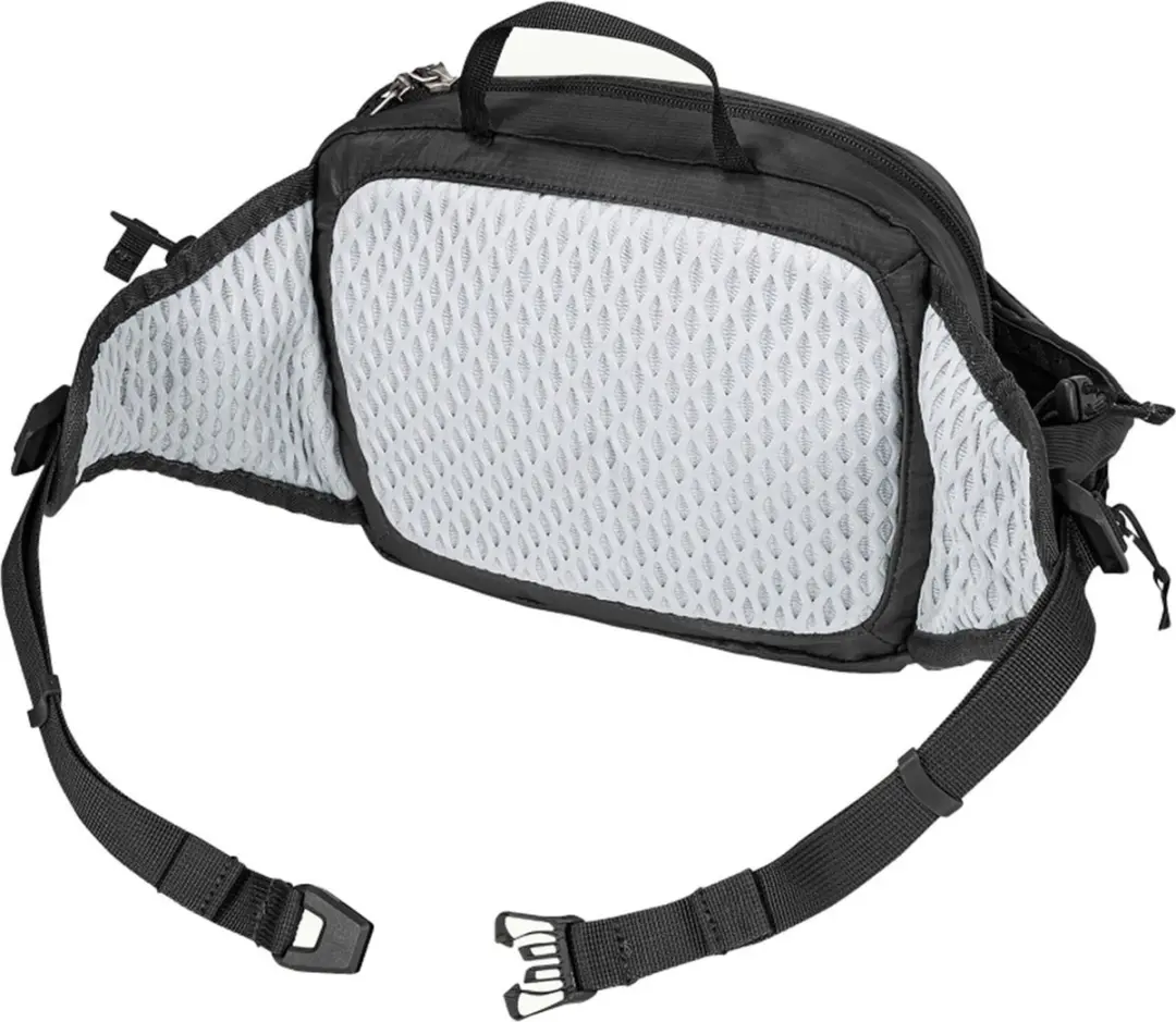 Jack Wolfskin Velo Trail Heuptas 12L - 5 Vakken - Flash Black - afbeelding 2 van 6