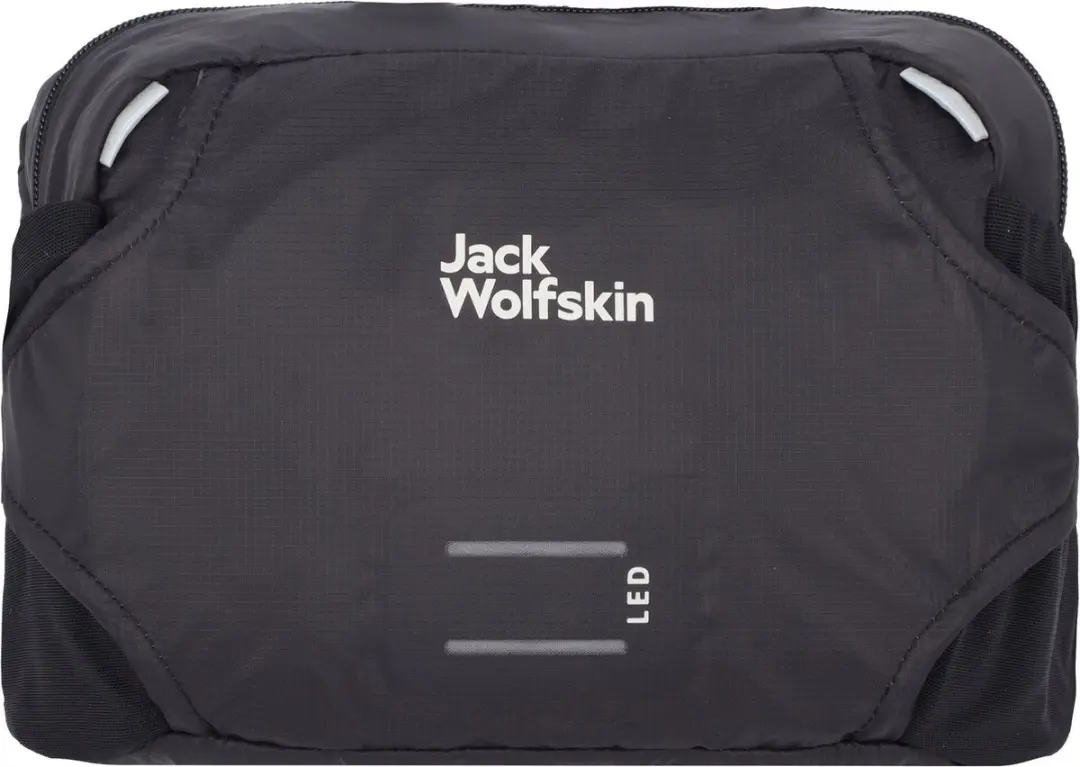 Jack Wolfskin Velo Trail Heuptas 12L - 5 Vakken - Flash Black - afbeelding 6 van 6