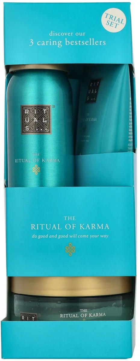 Rituals The Ritual of Karma Trial Set - 245ml - 3 Stuks