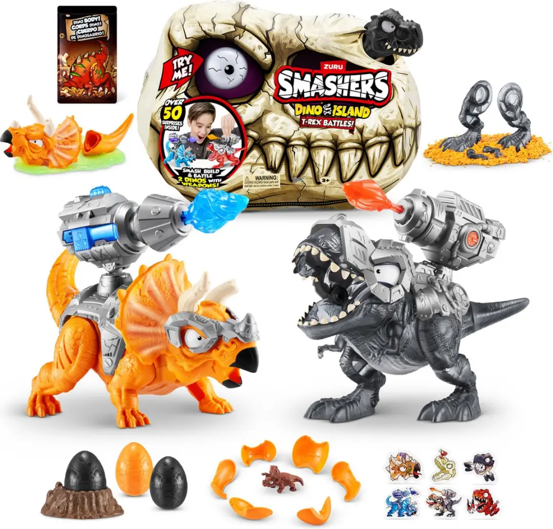 Zuru Smashers Dino Island T-Rex Battle Speelset