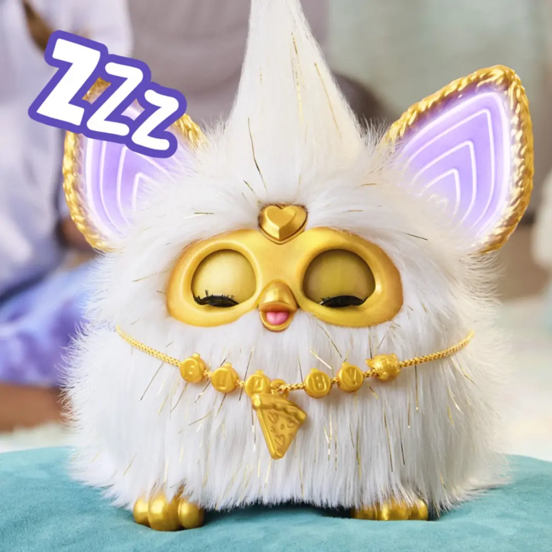 Hasbro Furby Gouden Glamour Interactieve Knuffel