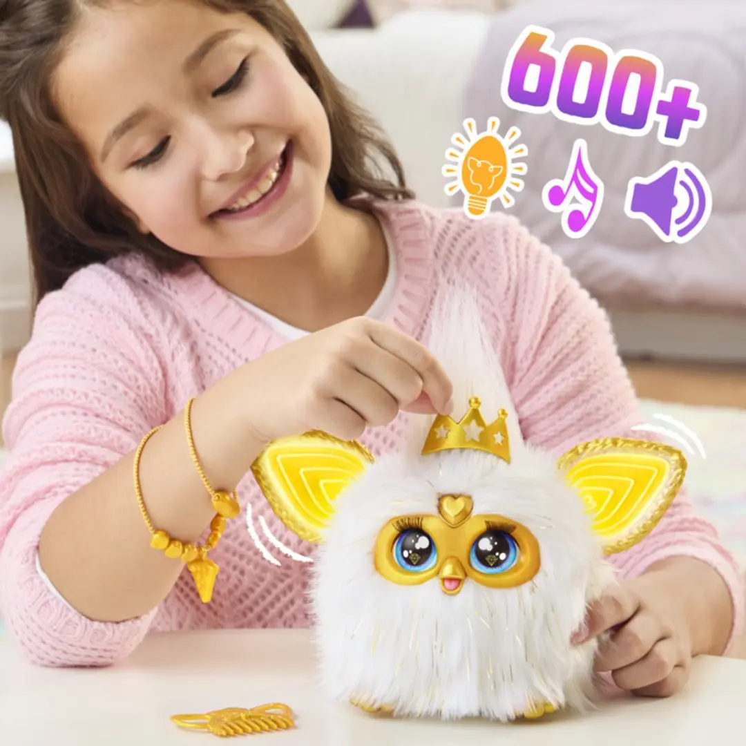 Hasbro Furby Gouden Glamour Interactieve Knuffel