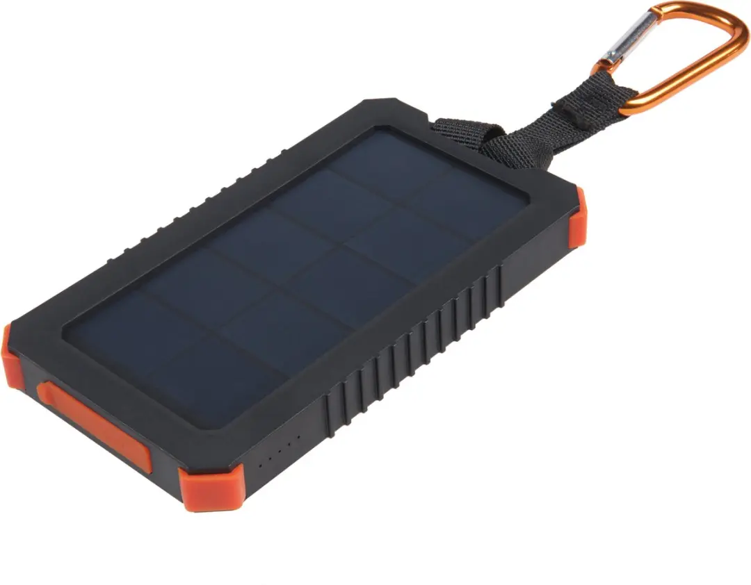 Xtorm Solar Powerbank AM122 5000mAh - USB/USB-C - 2x Opladen - Oranje - afbeelding 2 van 6