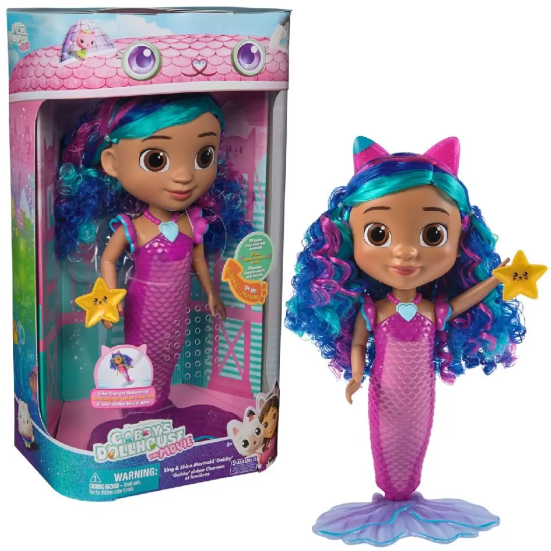Spin Master Gabby’s Poppenhuis Zeemeermin Pop