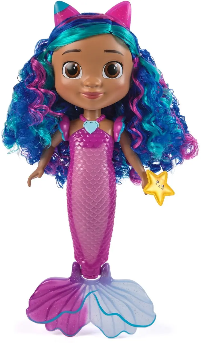 Spin Master Gabby’s Poppenhuis Zeemeermin Pop - MPN 6074338 - Multi - afbeelding 6 van 6