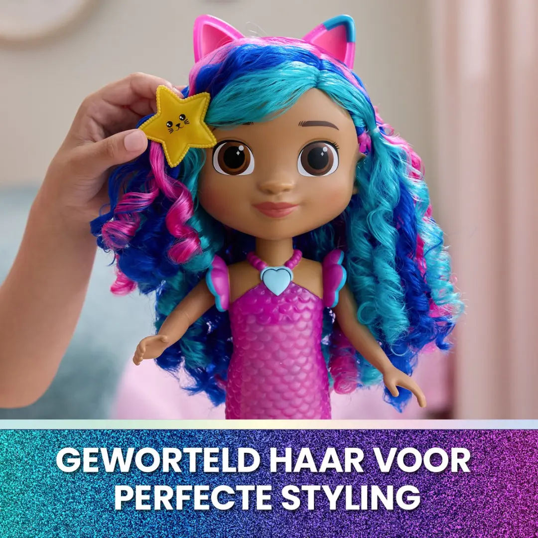 Spin Master Gabby’s Poppenhuis Zeemeermin Pop - MPN 6074338 - Multi - afbeelding 2 van 6