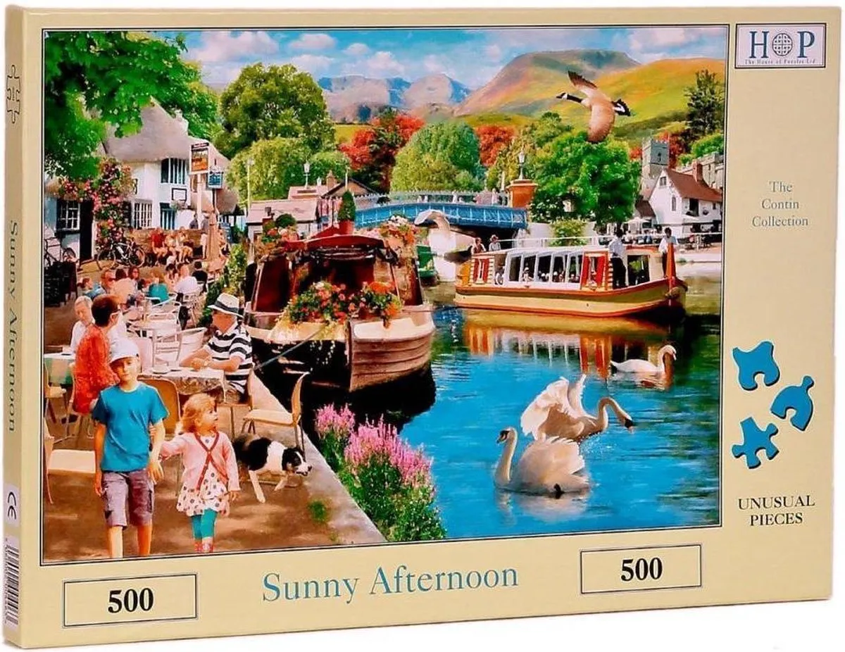 House Of Puzzles Sunny Afternoon Puzzel 500 Stuks