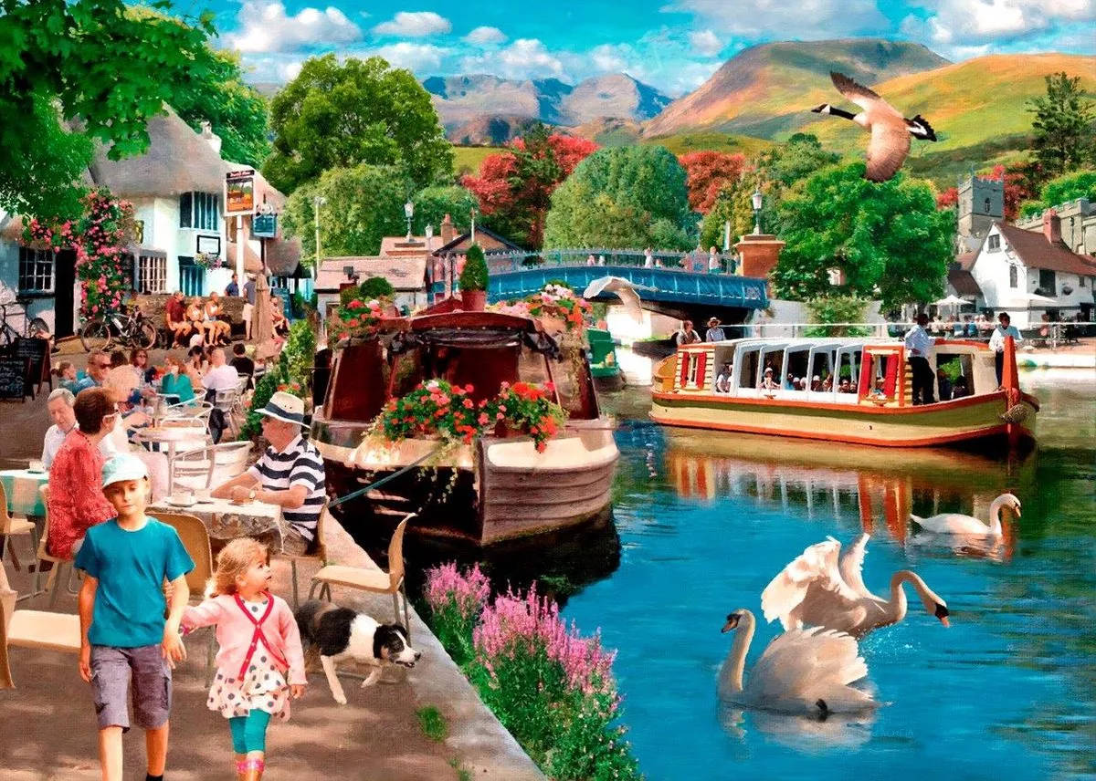 House Of Puzzles Sunny Afternoon Puzzel 500 Stuks - HP0455 - Multicolor