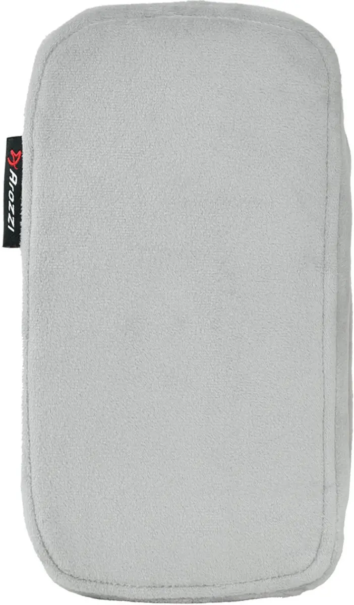 Arozzi Armleuningkussens Memory Foam Velvet Grijs - 2 Stuks