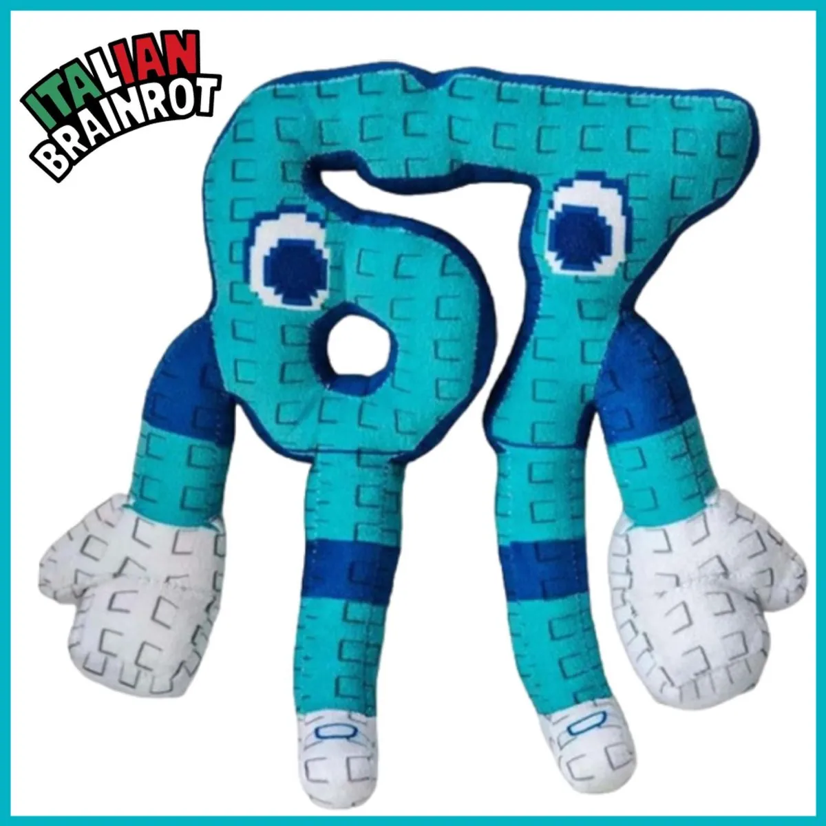 Topknuffels Six-Seven Steal a Brainrot Pluche Knuffel 25cm