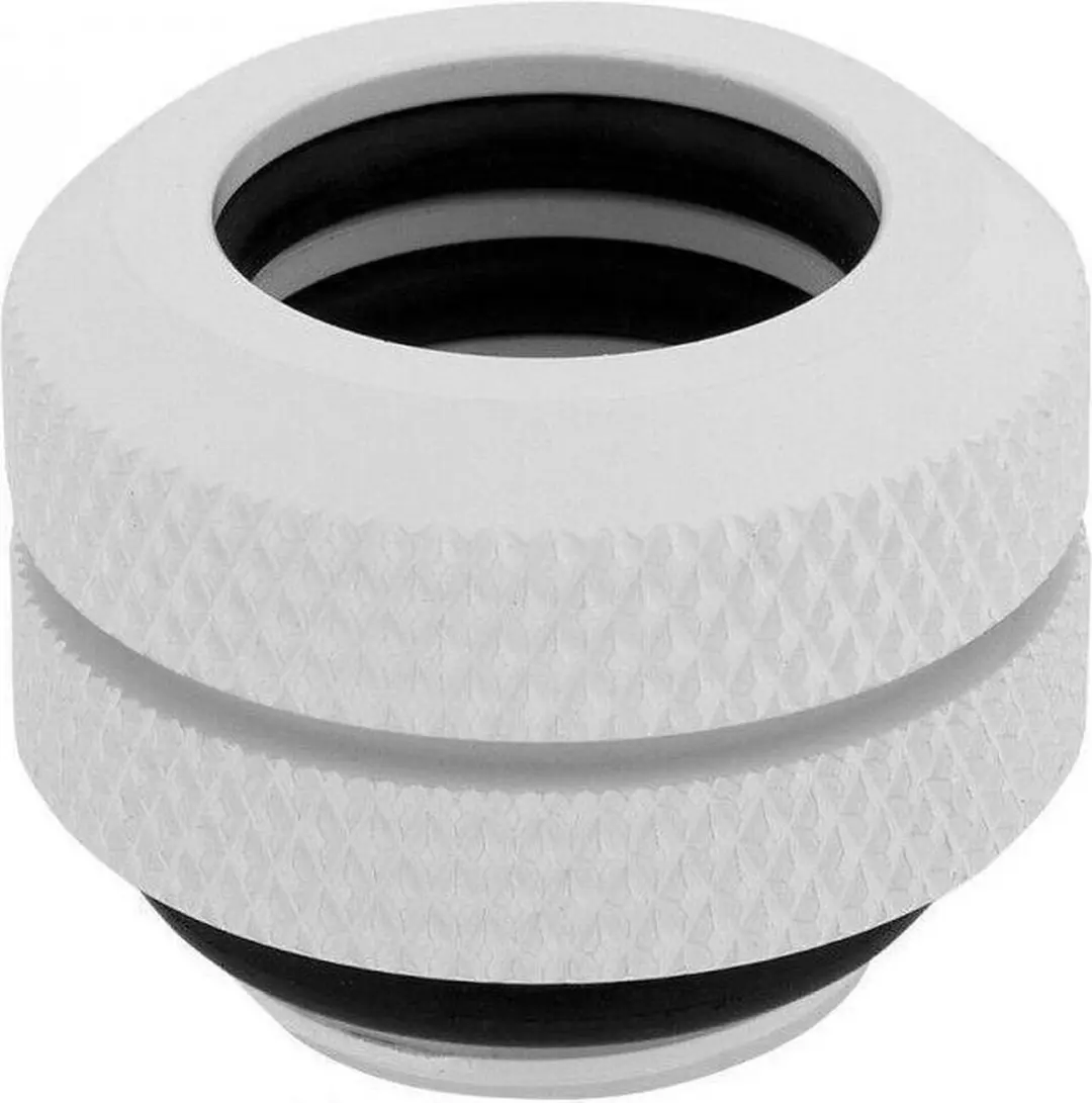 Corsair Hydro X XF Hardline Fitting - 4 Stuks OD 14mm - Wit - afbeelding 2 van 4
