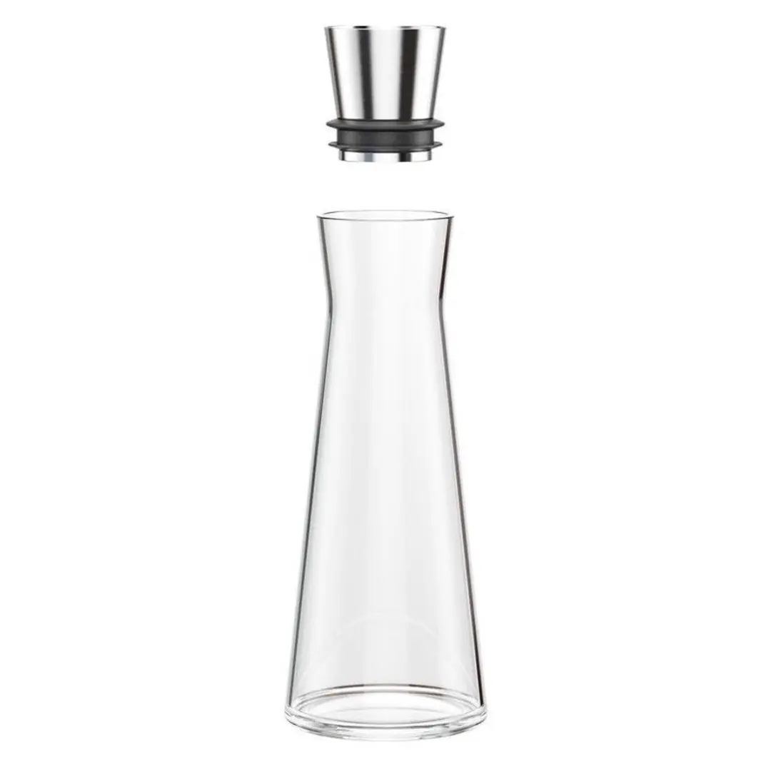 Emsa Flow Slim Karaf 1L - Glas/RVS - afbeelding 4 van 6
