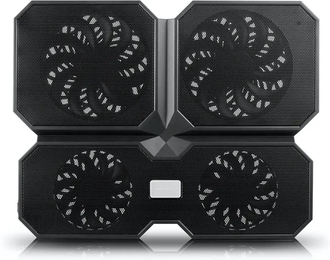DeepCool Multi Core X6 DP-N422-MCX6 Laptopkoeler - 4 Ventilatoren - 2x USB 2.0