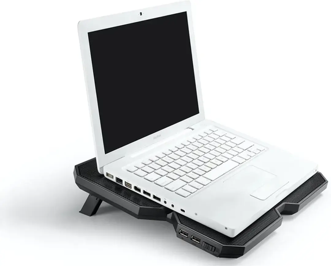 DeepCool Multi Core X6 DP-N422-MCX6 Laptopkoeler - 4 Ventilatoren - 2x USB 2.0